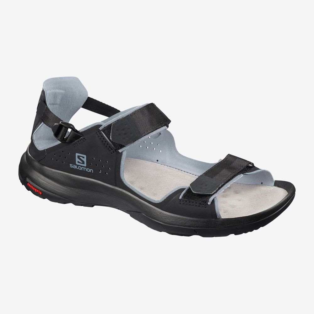 Salomon TECH FEEL Sandalias Hombre - Negras - Colombia (56018-QOVX)